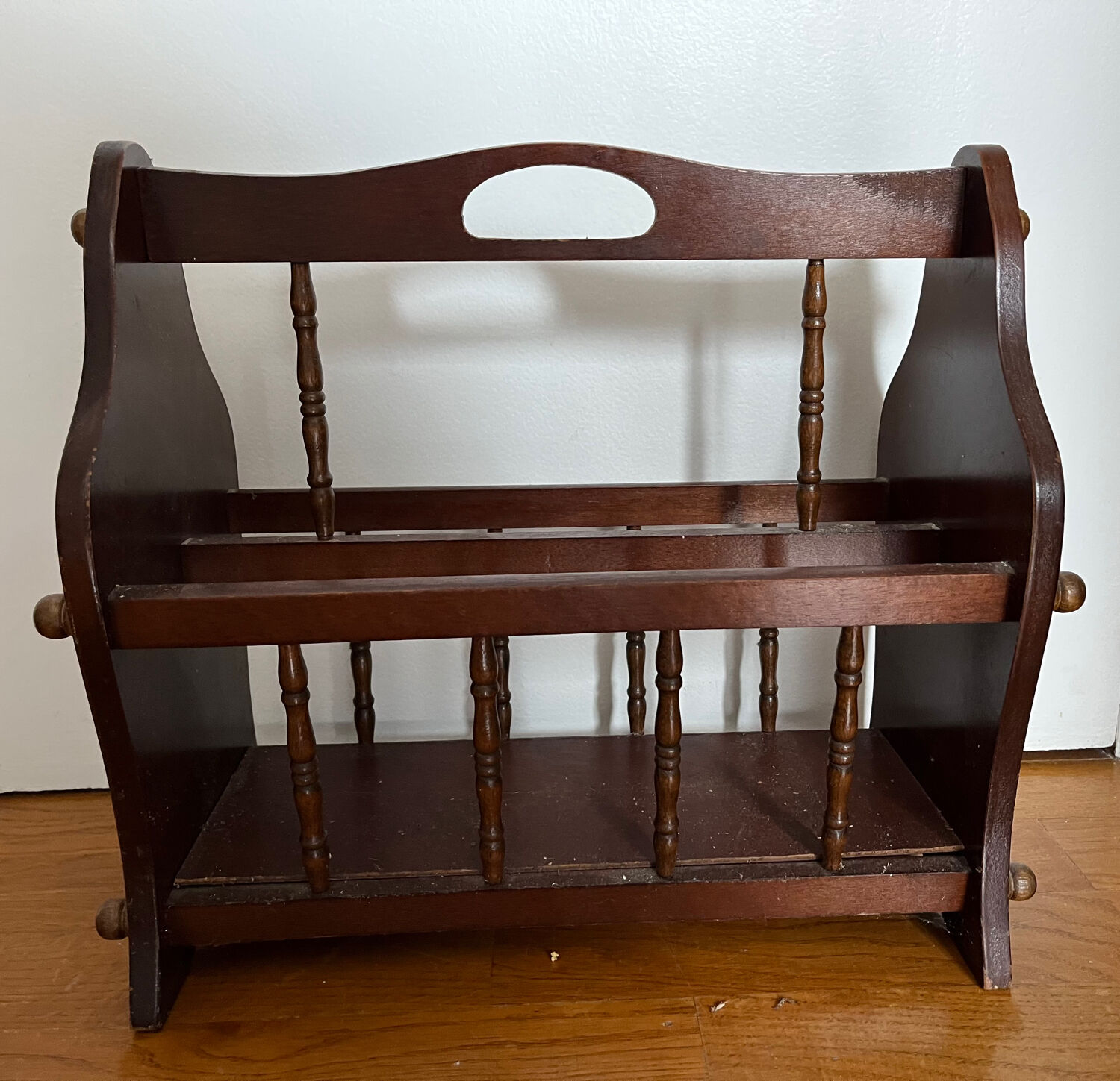 Vintage magazine rack