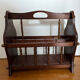 Vintage magazine rack