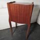 Louis XV style bedside table in marquetry with 3 drawers.