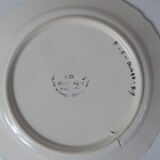 HB Quimper 2 flat plates Breton and Breton