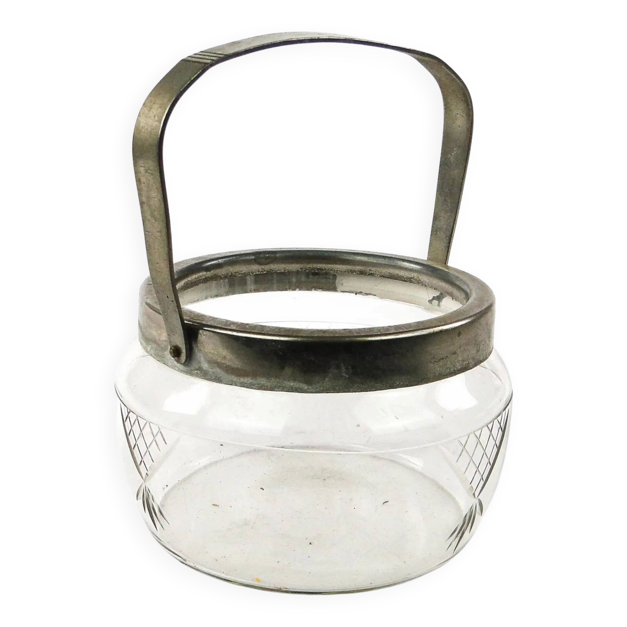 Art Nouveau sugar bowl, Belgium, early 20th century
