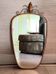 Golden Metal Rearview Mirror