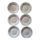 Assiettes à dessert bleuet