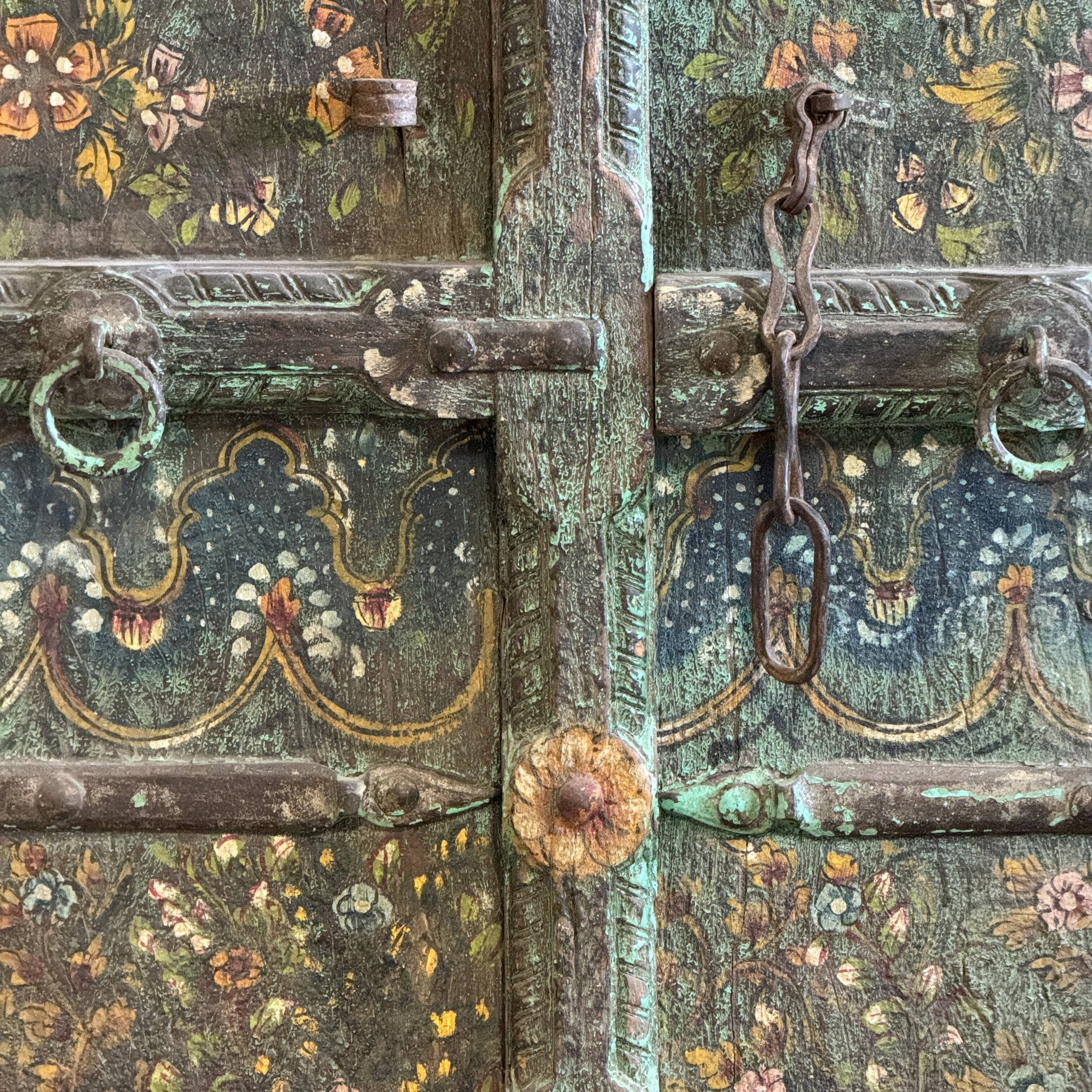 Mhurdiya - Antique Indian Painted Door No.3