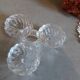 French vintage salt and pepper pinch pot, or spice holders