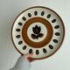 Boch La Louvière pie dish model kimono 1970 tulip pattern