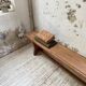 2.5m XL pine farm bench