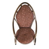 Vintage manou rattan set of 2 armchairs and table with glass top made in the 1970s