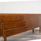 Enfilade vintage, noyer, restauré, 240cm