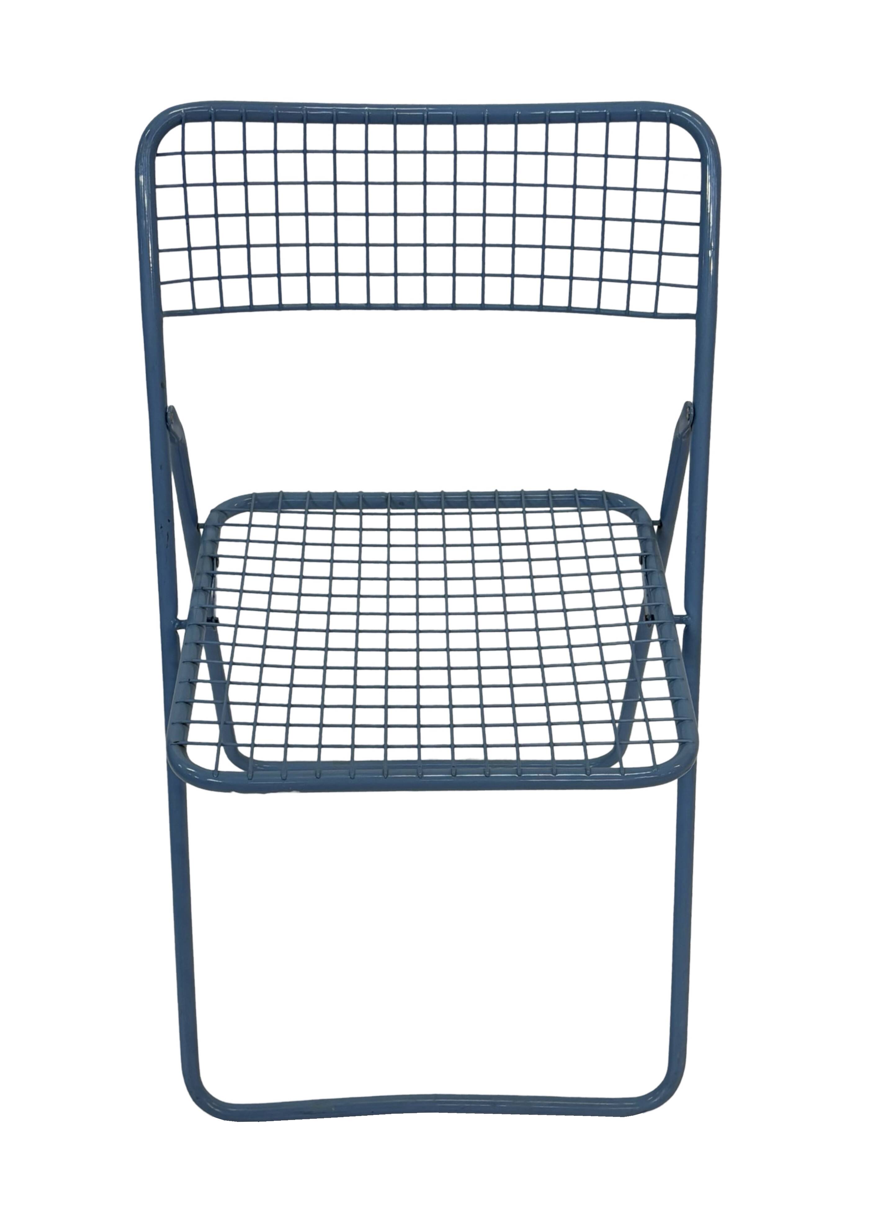 Vintage Folding chair "Ted Net" by Niels Gammelgaard for Ikea 1976