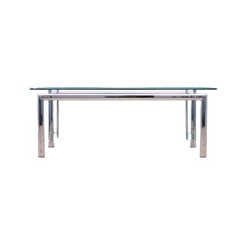 Glass coffee table, Danish design, 1970s, production: Denmark