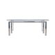 Glass coffee table, Danish design, 1970s, production: Denmark