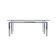 Glass coffee table, Danish design, 1970s, production: Denmark