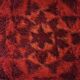 Mid-century abstract red wool rya rug | Sweden | 1960s