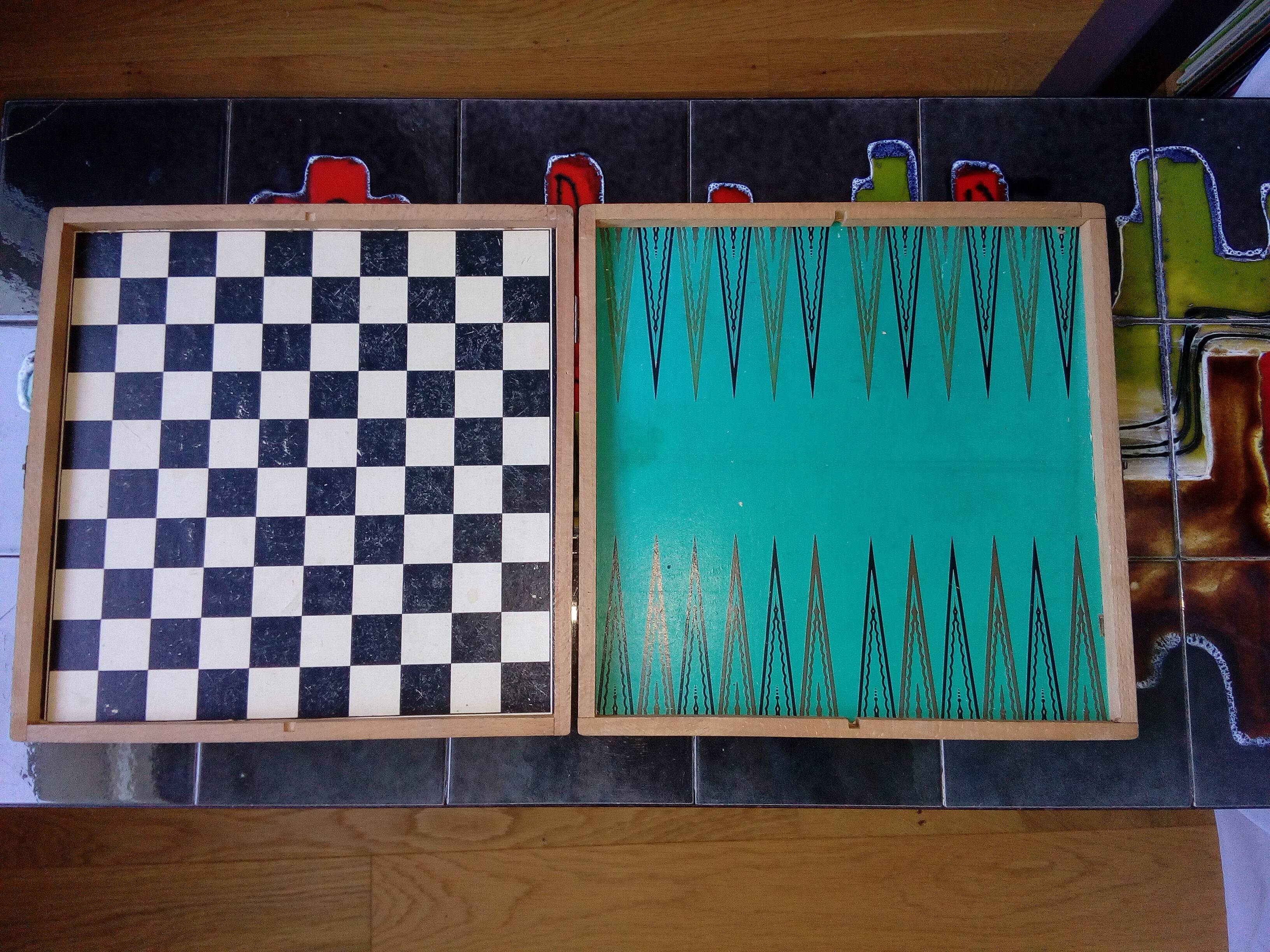 Game of goose, little horses, lady and backgammon Jeujura