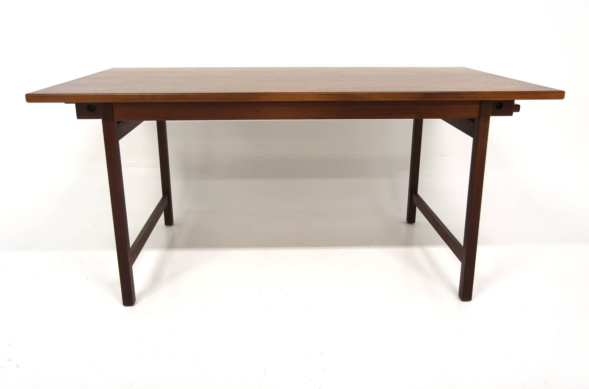 Dining table "portfolio" in teak, Karl Erik Ekselius, Su