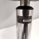 Vintage Black Plastic and Chromed Metal Revolving and Adjustable Stool, Italy