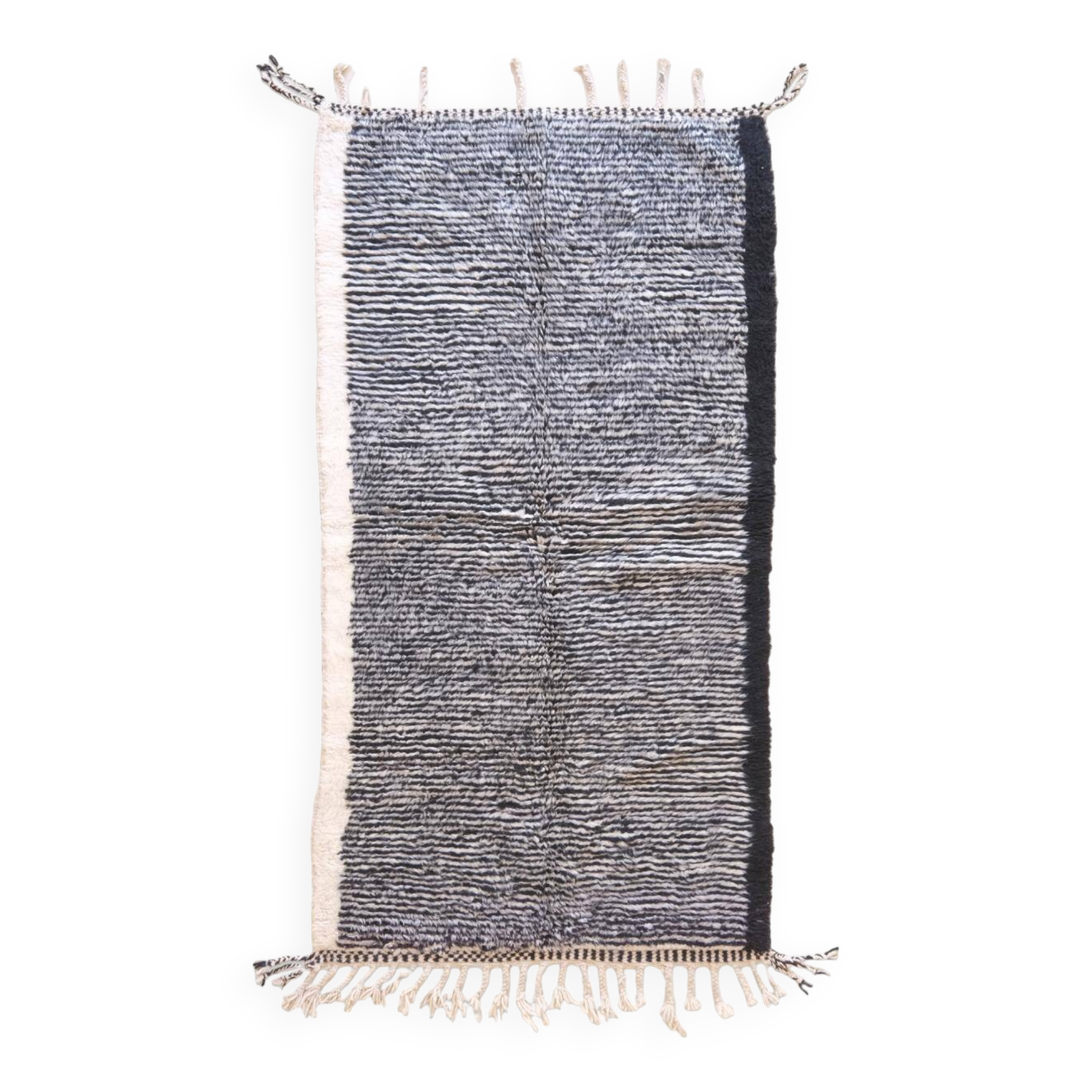 Modern Berber Rug - 227 x 119 cm