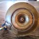 19th century brass cellar rat bougeoir