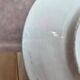 Plat ovale vintage Bassano décor bleu fleuri relief