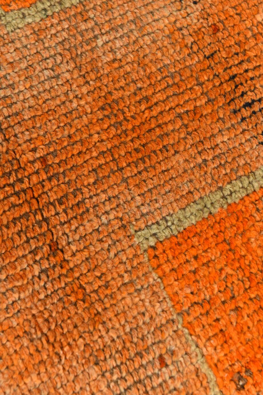 Vintage Mid Century Modern Super Soft Runner Rug, 86x302Cm