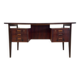 Danish Rosewood Desk By Gunnar Nielsen For Tibergaard