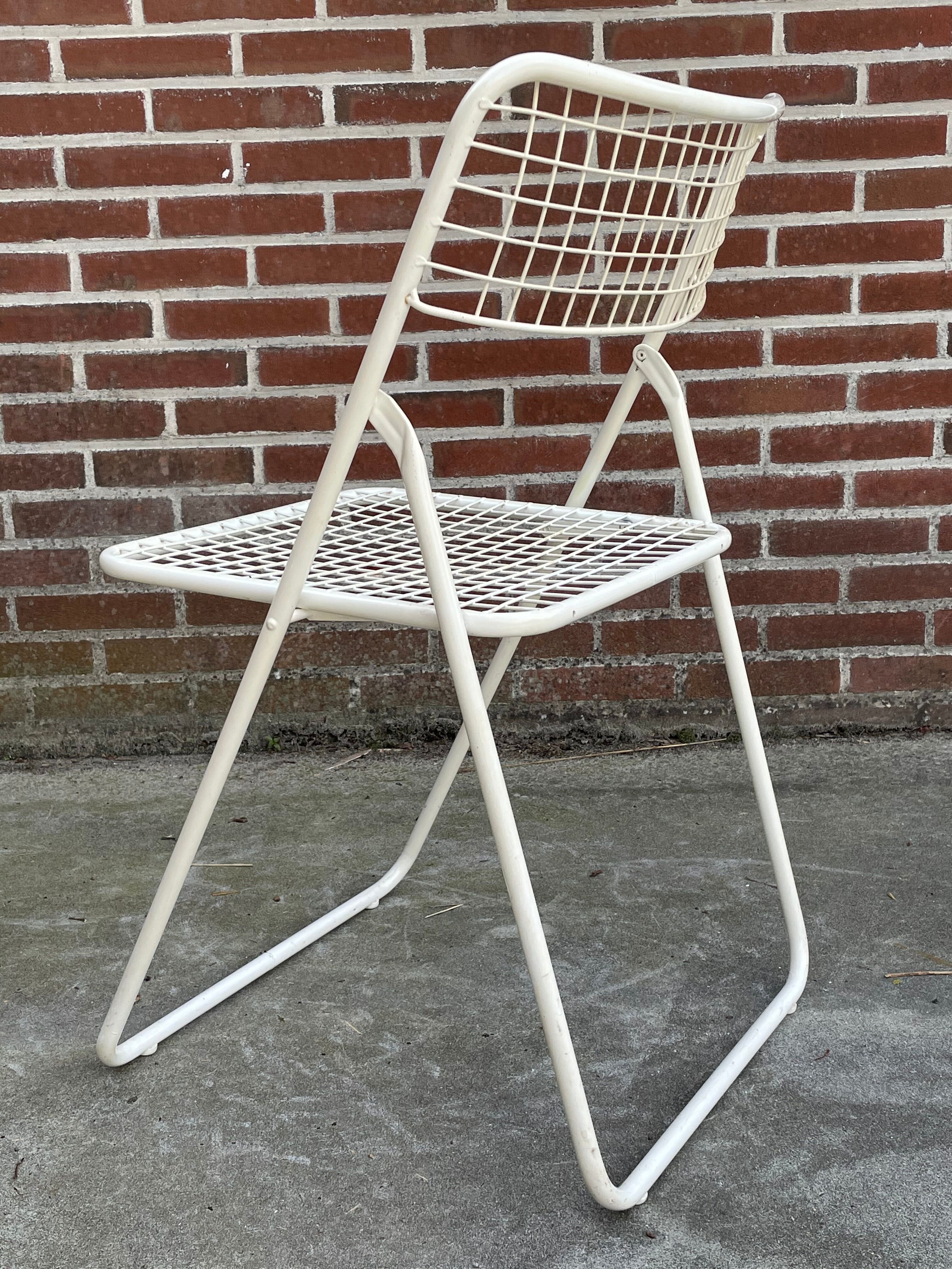 Folding chair "Ted Net" by Niels Gammelgaard for Ikea 1976