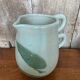 Pitcher la facoterie ceramic blei irise double handle vintage design