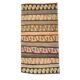 Vintage Turkish Oushak Handmade Wool Cotton Brown Kilim Runner Rug 164x315