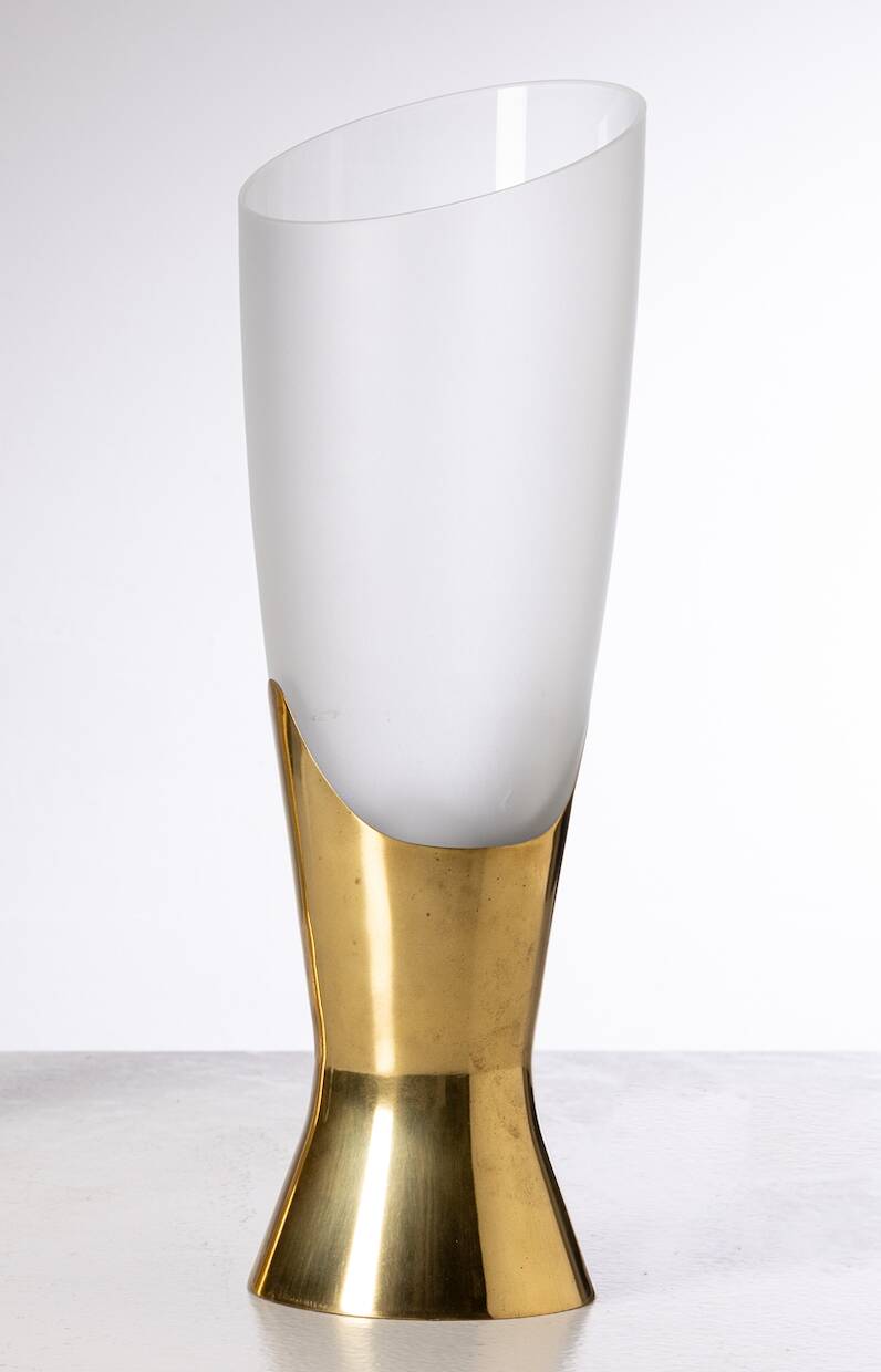 Max ingrand pair of table lamps produced by fontana arte