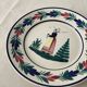 Henriot Quimper plate hand-painted