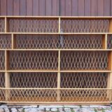 Large rattan bookcase