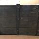Old wooden chest with fittings, corsair chest, storage chest
