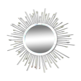 Gold metal sun mirror