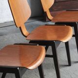 Stackable dining chairs, 1970s