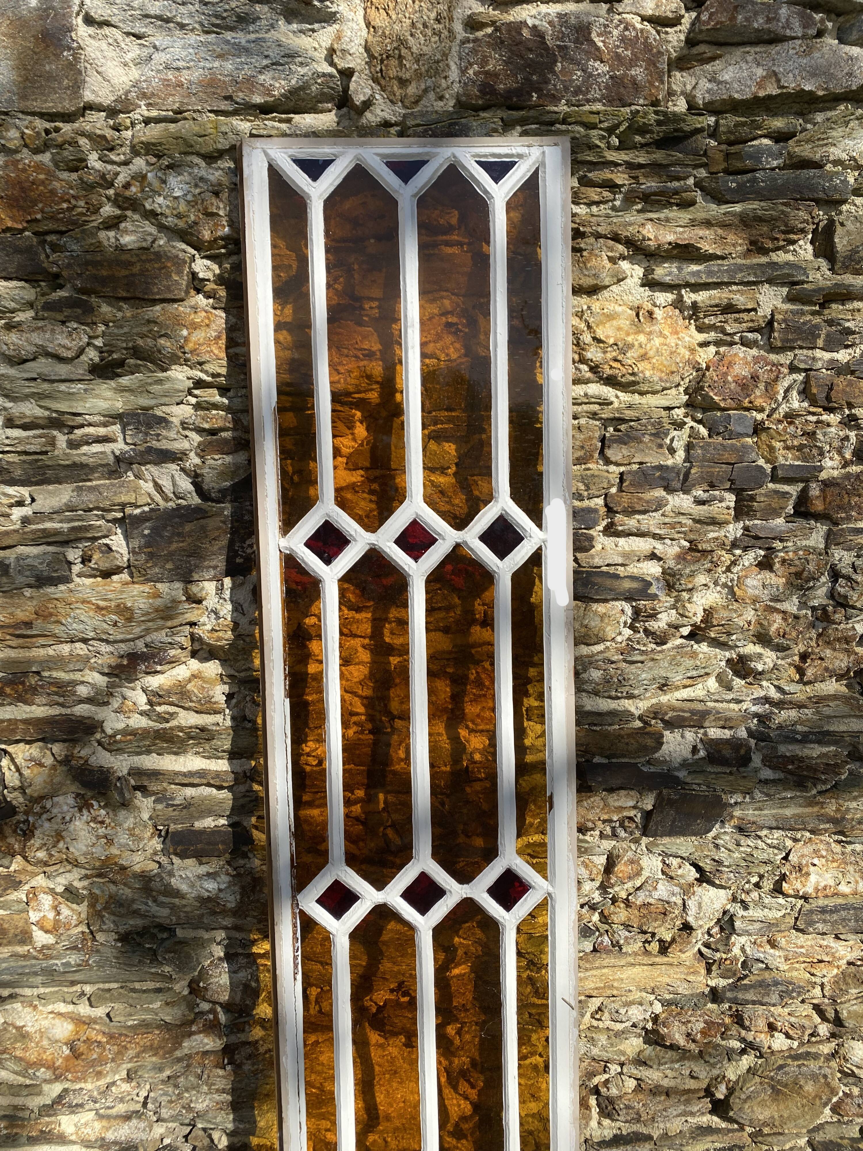 Vitaril, Wood and glass panel, 41X193.5