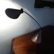 Table lamp, tiltable and adjustable, grey metal