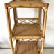Vintage rattan shelf, bedside or end of sofa