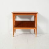 Scandinavian coffee table with display shelf