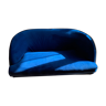 Canapé velour bleu Liu Jo - modèle caillou