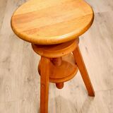 Tabouret vis en bois