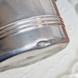 Set of 5 aluminum spice jar Tournus France