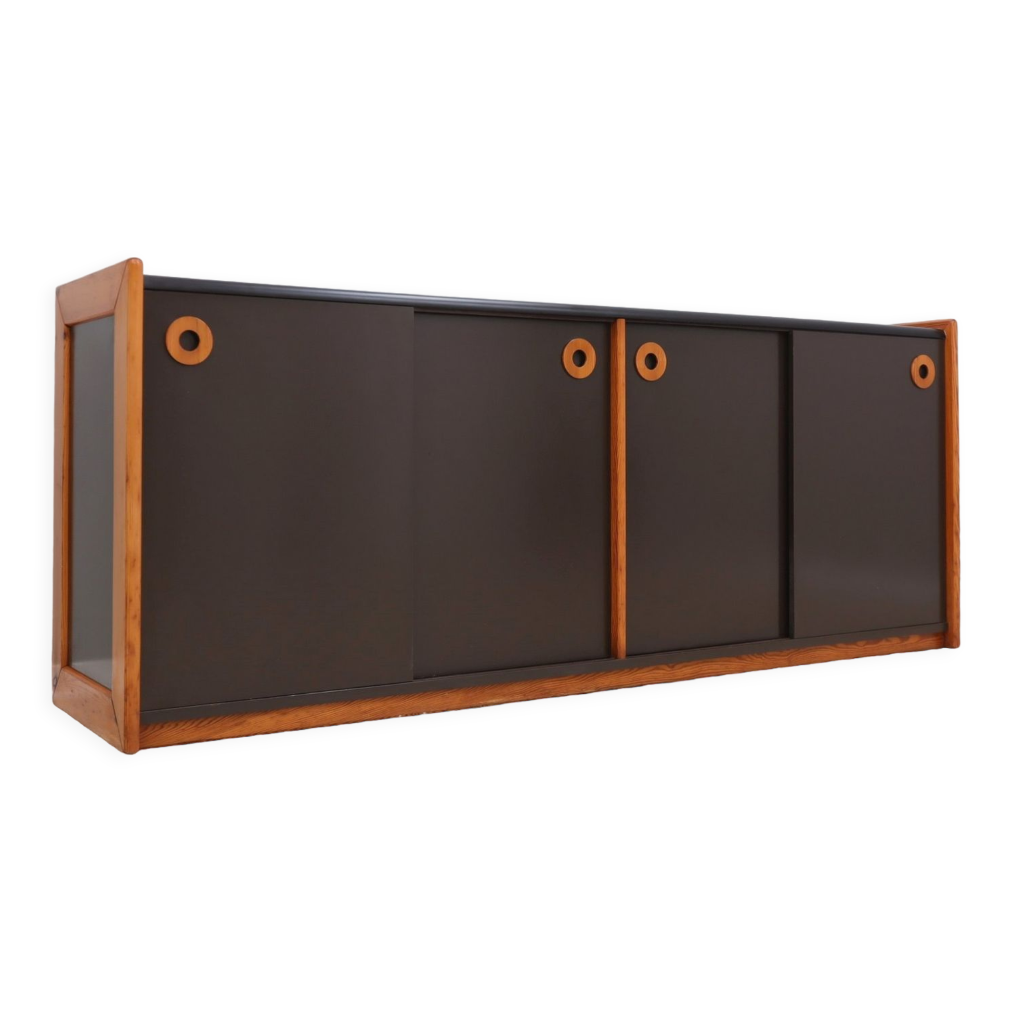 Enfilade en bois des années 1970