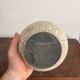 Pocket Vase Bowl Ashtray Raky Signed Pottery Craft White Zen Bowl