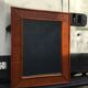 Miroir en bambou et rotin