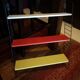 Etagère métallique tomado pocket 3 planches, années 1950/1960