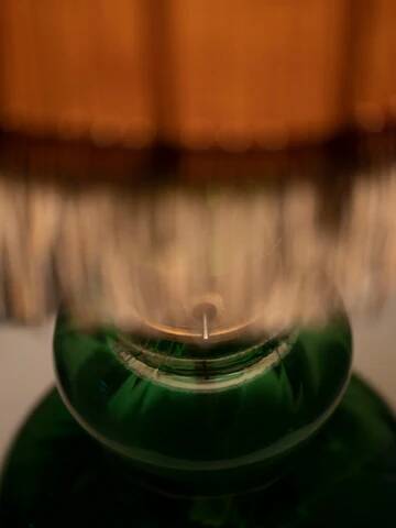 Glass table lamp, Karl Wiedmann, 1930s, Germany