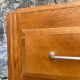 Vintage chest of drawers with compass feet