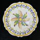 Assiette en faience de Malicorne signé émile Tessier