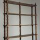Bobbin bookcase / French antique bookshelf